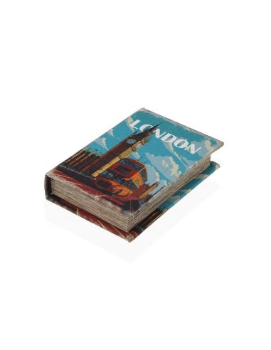 Caja libro decorativo London