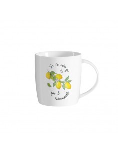 Taza cerámica blanca 350ml... 2