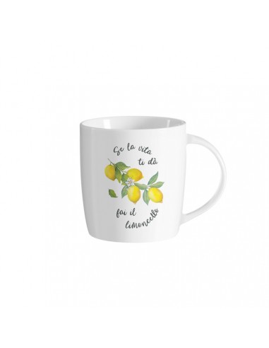 Taza cerámica blanca 350ml Limoncello Taza cerámica blanca 350ml Limoncello
