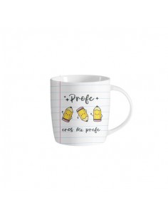 Taza cerámica blanca 350ml...