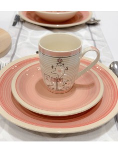 Taza de cerámica ositos 350ml