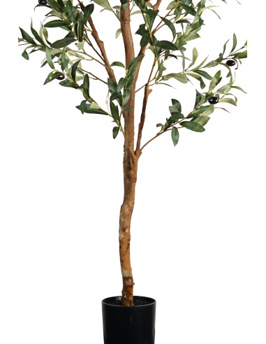 Olivo artificial con maceta negra...