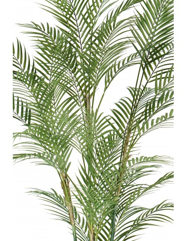 Palmera artificial con maceta negra...