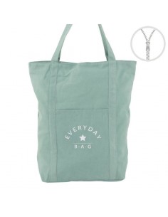 Bolsa tote verde agua...