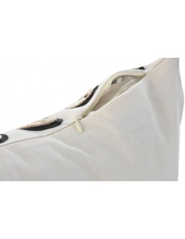 Cojín algodón ondas negras 45cm Nilo Cojín algodón ondas negras 45cm Nilo