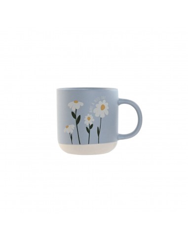 Taza porcelana con margaritas 365ml... Taza porcelana con margaritas 365ml...