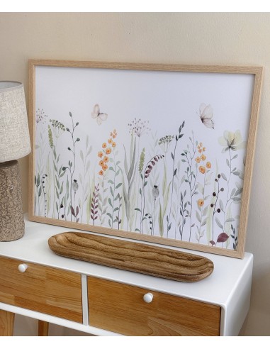 Cuadro con marco de madera 52cm...