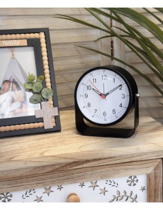 Reloj despertador redondo...