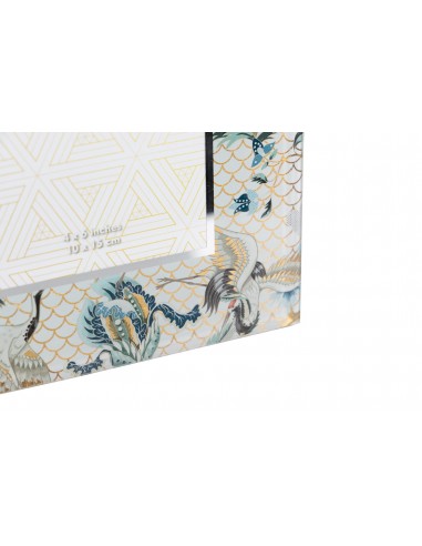 Marco foto 10x15cm cristal estampado... Marco foto 10x15cm cristal estampado...