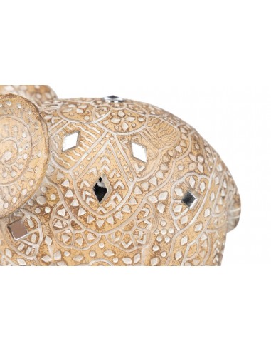 Figura decorativa elefante resina...