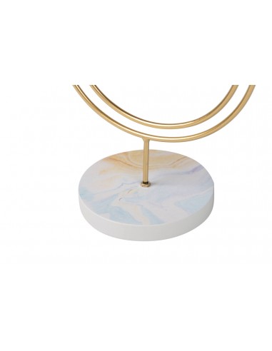 Soporte joyero metal dorado 34cm Sarosa