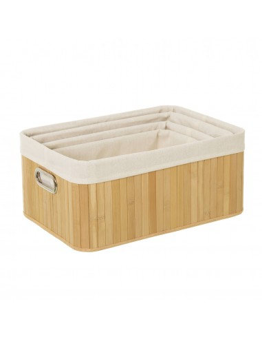 Cesta bambú rectangular Arena