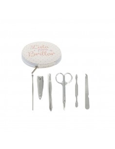 Set de manicura con estuche...