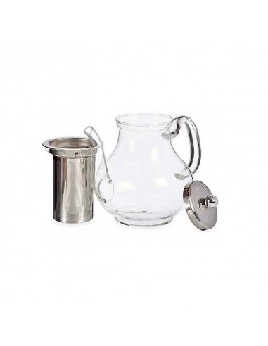 Tetera clásica de cristal con infusor...