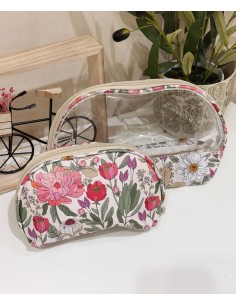 Set 2 neceseres floral Hasna