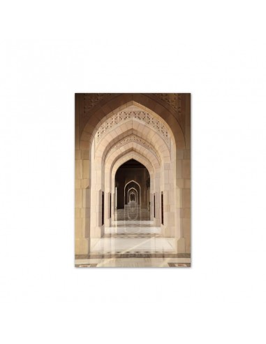 Cuadro lienzo arco mezquita tonos...
