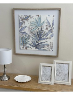 Cuadro con marco madera...