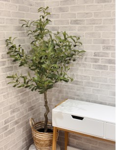 Planta con maceta olivo 130cm