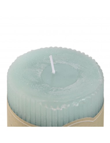 Vela cera redonda turquesa Ziana