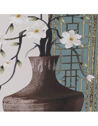 Cuadro lienzo jarrón 50x70cm Kenza
