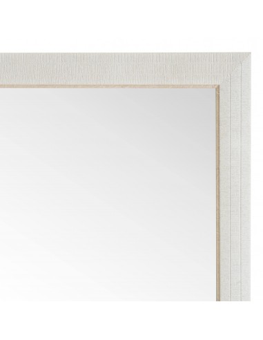 Espejo rectangular blanco Dorian
