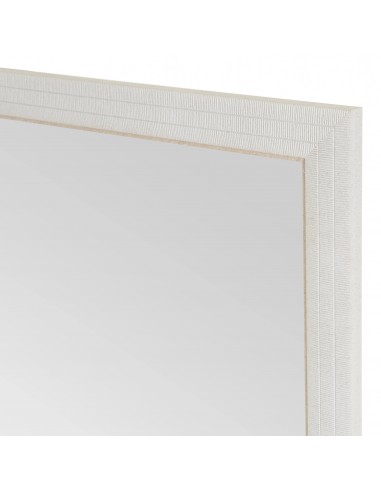 Espejo rectangular blanco Dorian