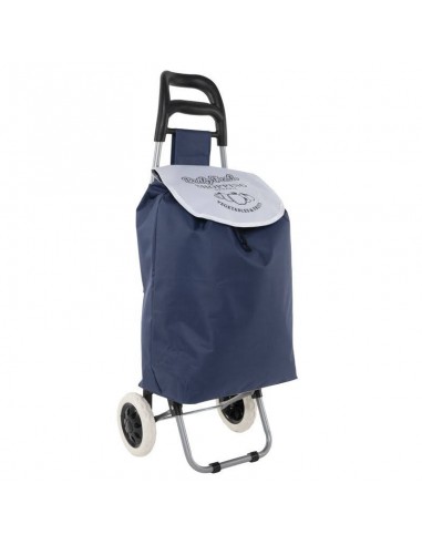 Carro de la compra azul Vegetables