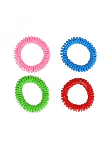 Pulsera antimosquitos de colores