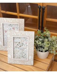 Marco foto 10x15cm floral...