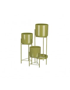 Macetero con soporte metal... 2