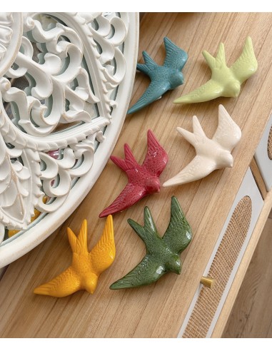 Golondrina cerámica de pared 13cm