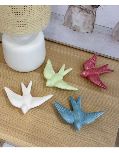 Golondrina cerámica de pared 13cm