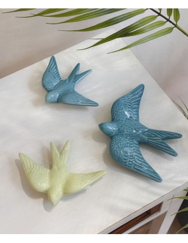 Golondrina cerámica de pared 16cm
