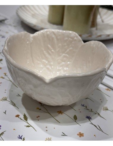 Bol cerámica forma hoja 14cm Nabia