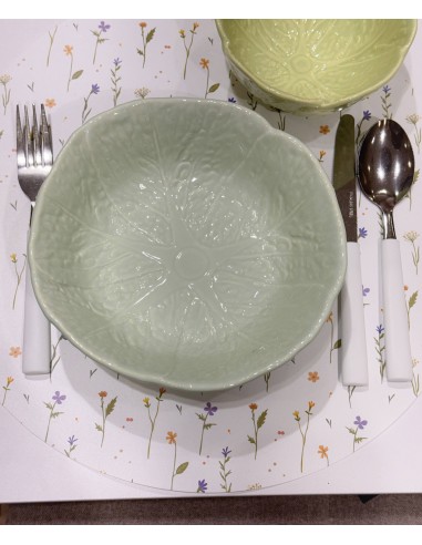 Ensaladera cerámica forma hoja 19cm...