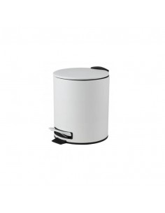 Papelera baño con pedal y...