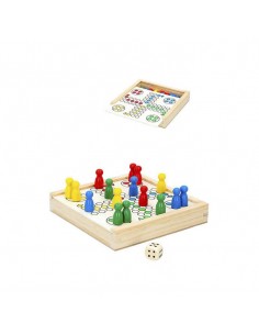 Juego Parchís de madera