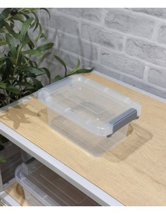 Caja multiusos transparente 1L