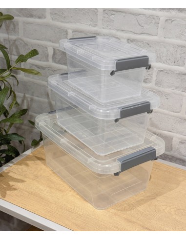 Caja multiusos transparente 3,25L