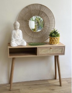 Consola madera 1 cajón Bali