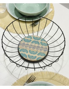 Frutero metal negro...