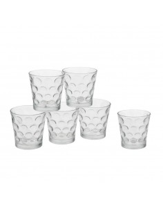 Set 6 vasos 260ml Burbujas