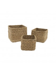 Cesta cuadrada fibra Hikaru 2