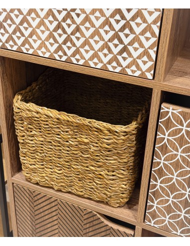 Cesta cuadrada fibra Hikaru