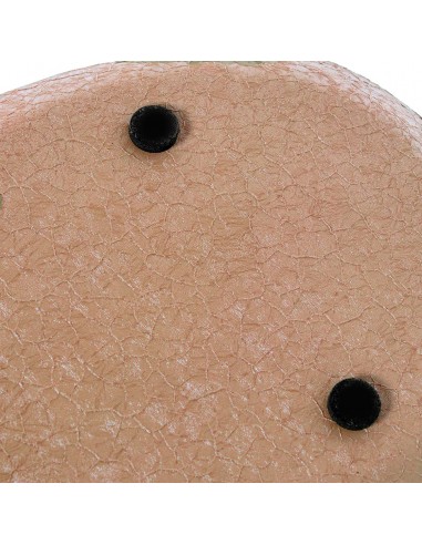 Bandeja decorativa metal mate rosa Isamu