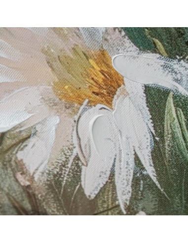 Cuadro lienzo 60x60cm Margaritas