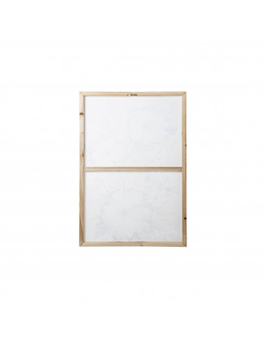 Cuadro lienzo 61x90cm flores blancas...