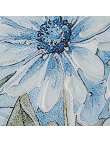 Cuadro lienzo 40x40cm jarrón flores...