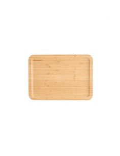 Bandeja rectangular bambú 34cm 2