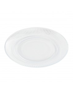 Plato cristal transparente... 2